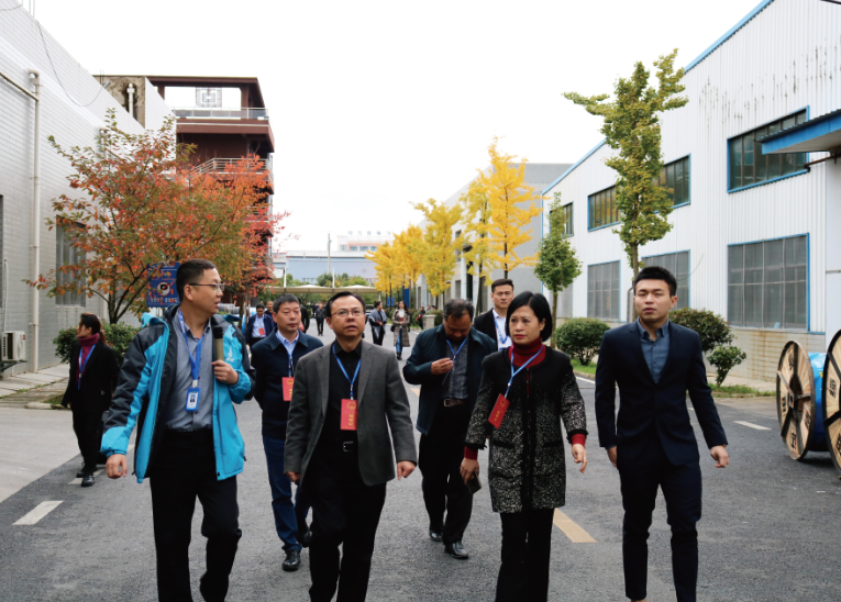 安顺市人大代表团50余人莅临腾博游戏官方入口电缆集团视察指导